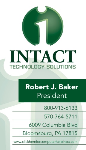 Intact Technology Solutions - Business Cards