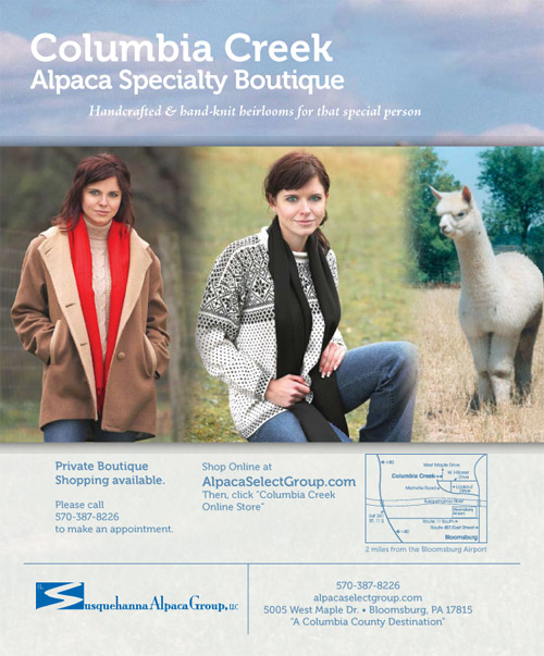 Susquehanna Alpaca Group ad